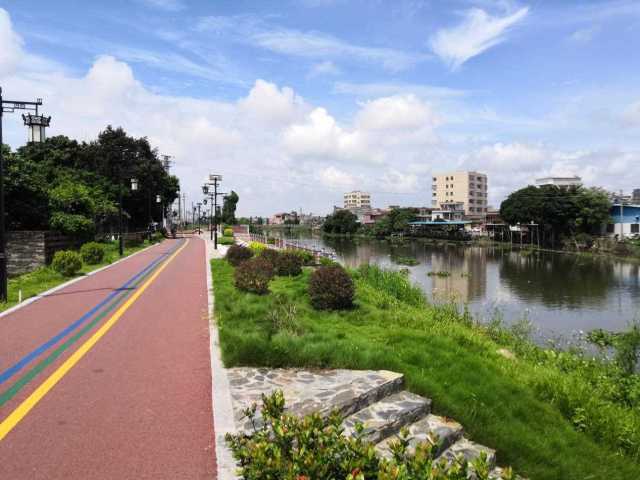 蒼江綠廊一隅 蒼江綠廊一隅