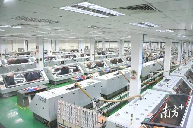 開平依利安達電子有限公司生產車間。 董有逸 攝 圖片