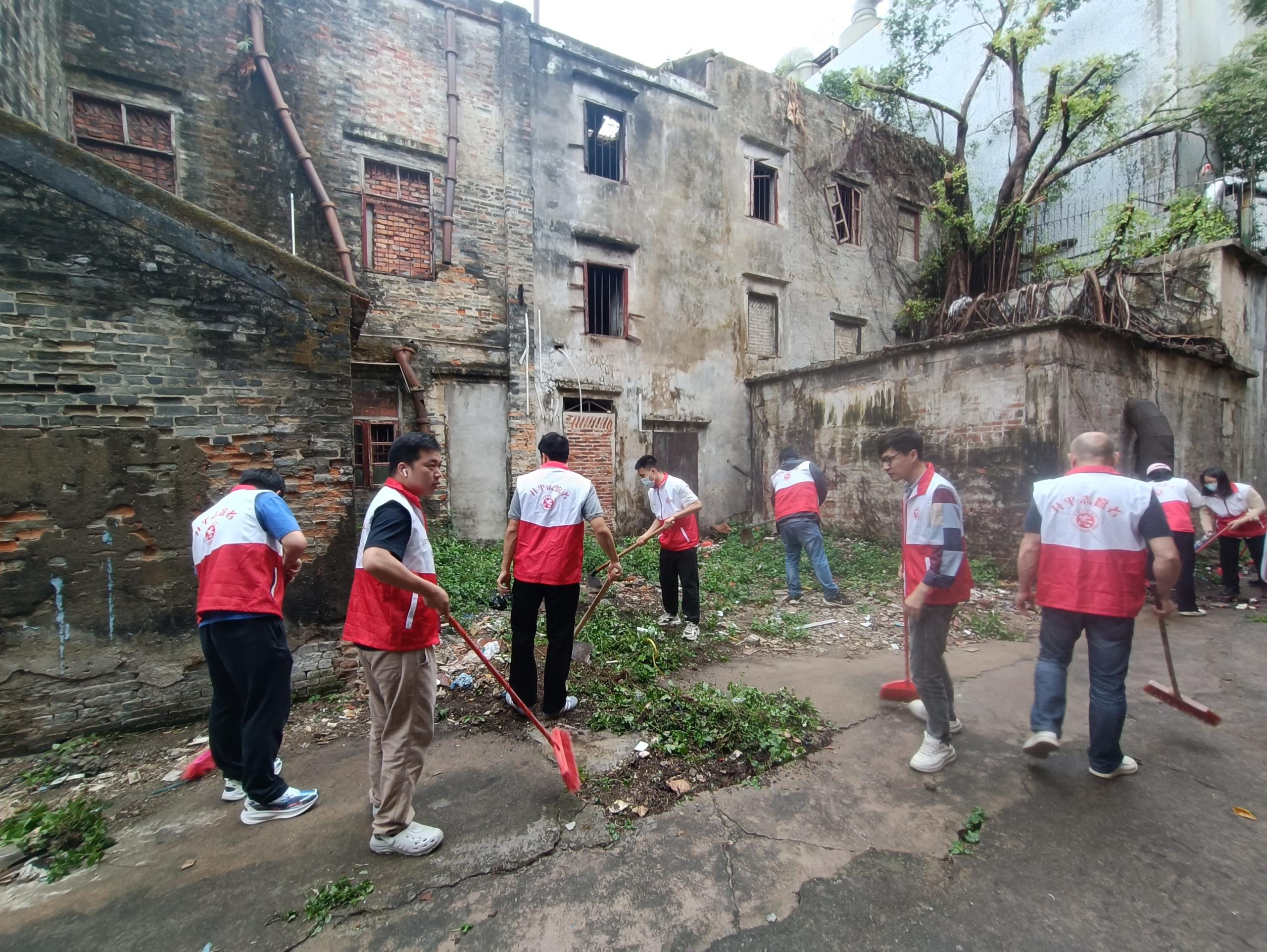 開平市自然資源局開展節后愛國衛生運動